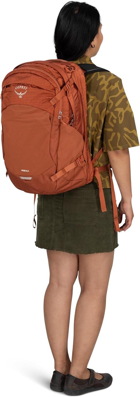 imageOsprey Nebula Commuter Backpack Everyday Bag with Laptop Sleeve and Bottle Pockets Torrent Blue HeatherGraphitepurple Heather