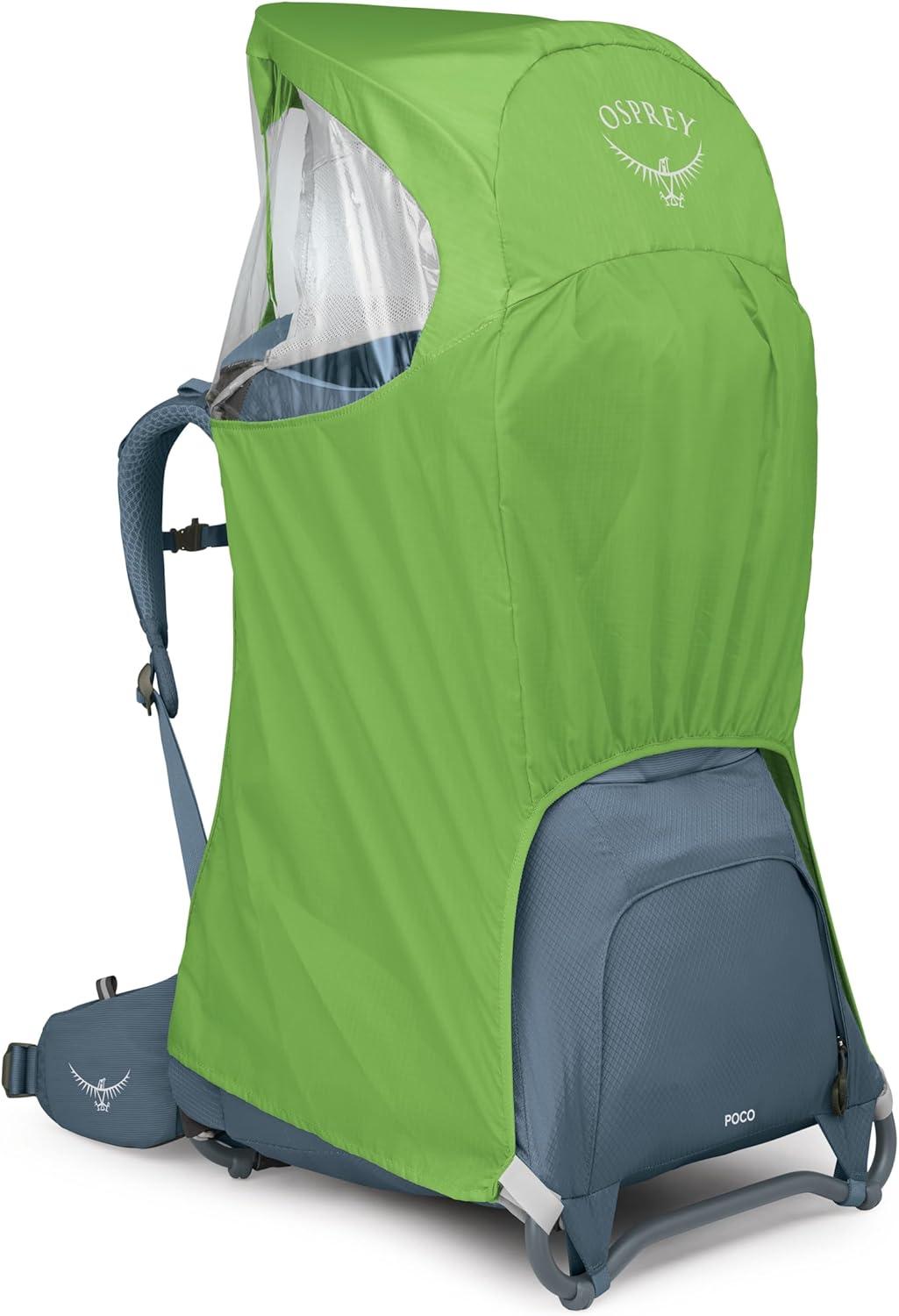 imageOsprey Poco Child Carrier Backpack Adjustable Travel Baby Carrier with Sunshade Comfortable Hiking Carrier for ToddlersTidal Blue