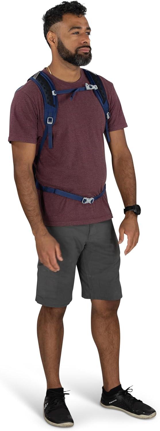 imageOsprey Sportlite 22L Lightweight Hiking Backpack for Men and Women Everyday Hiking Bag Travel Daypack Olive TanGraphite Purple