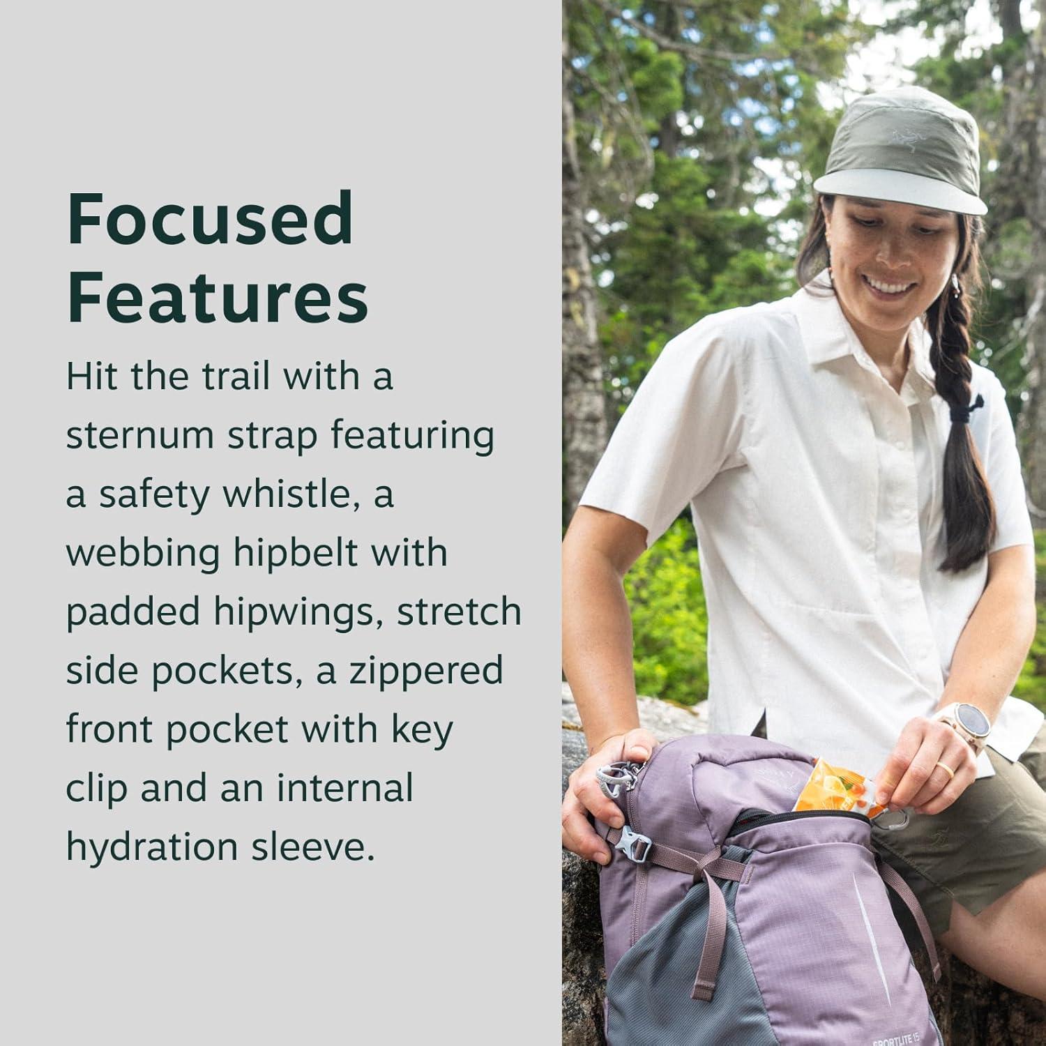 imageOsprey Sportlite 22L Lightweight Hiking Backpack for Men and Women Everyday Hiking Bag Travel Daypack Olive TanOlive Tan