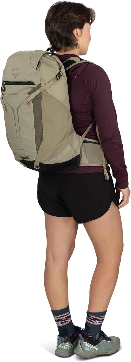 imageOsprey Sportlite 22L Lightweight Hiking Backpack for Men and Women Everyday Hiking Bag Travel Daypack Olive TanOlive Tan