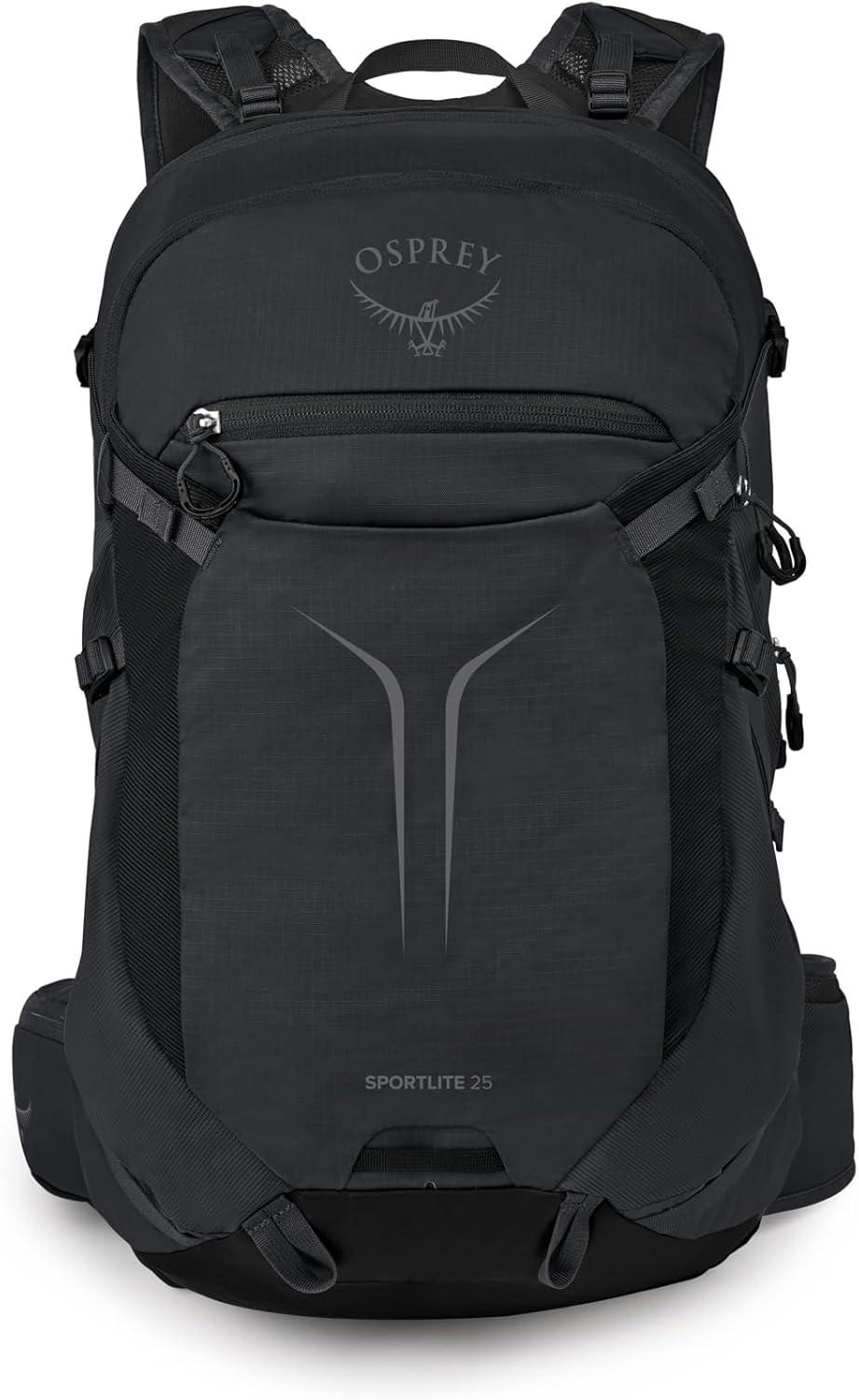 imageOsprey Sportlite 22L Lightweight Hiking Backpack for Men and Women Everyday Hiking Bag Travel Daypack Olive TanRaven Black