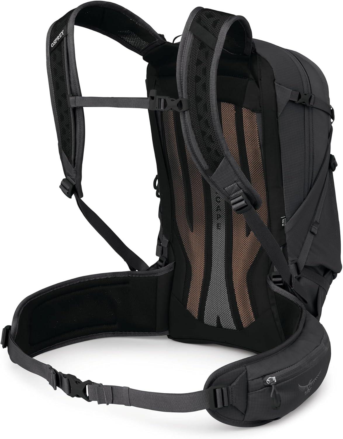 imageOsprey Sportlite 22L Lightweight Hiking Backpack for Men and Women Everyday Hiking Bag Travel Daypack Olive TanRaven Black