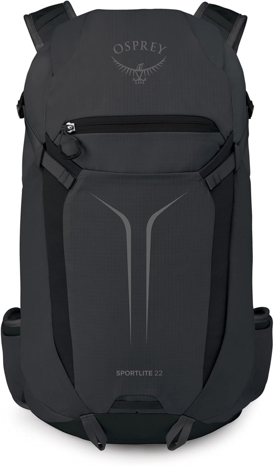 imageOsprey Sportlite 22L Lightweight Hiking Backpack for Men and Women Everyday Hiking Bag Travel Daypack Olive TanRaven Black