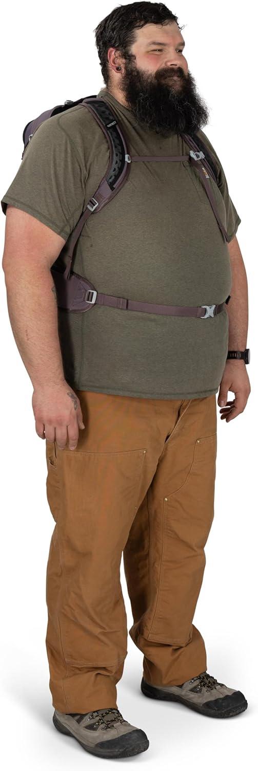 imageOsprey Sportlite 22L Lightweight Hiking Backpack for Men and Women Everyday Hiking Bag Travel Daypack Olive TanRaven Black