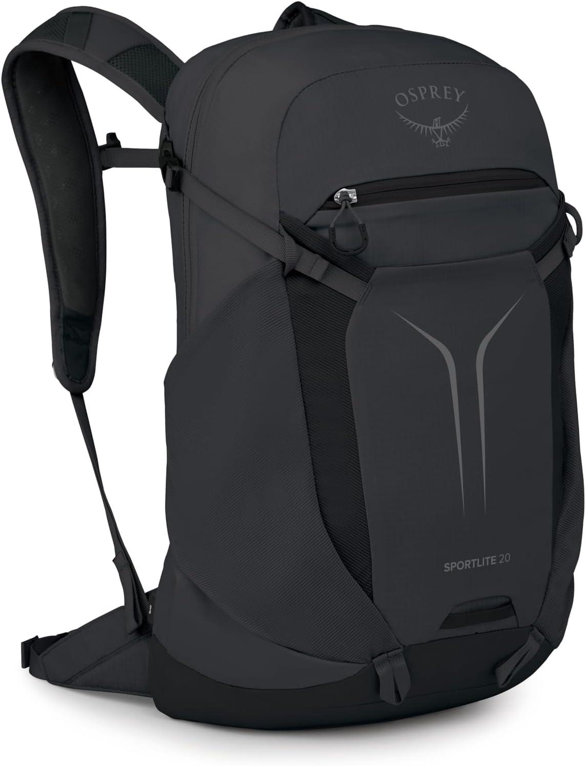 imageOsprey Sportlite 22L Lightweight Hiking Backpack for Men and Women Everyday Hiking Bag Travel Daypack Olive TanRaven Black