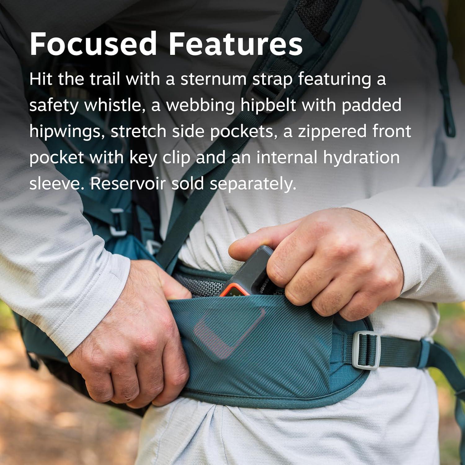 imageOsprey Sportlite 22L Lightweight Hiking Backpack for Men and Women Everyday Hiking Bag Travel Daypack Olive TanRaven Black