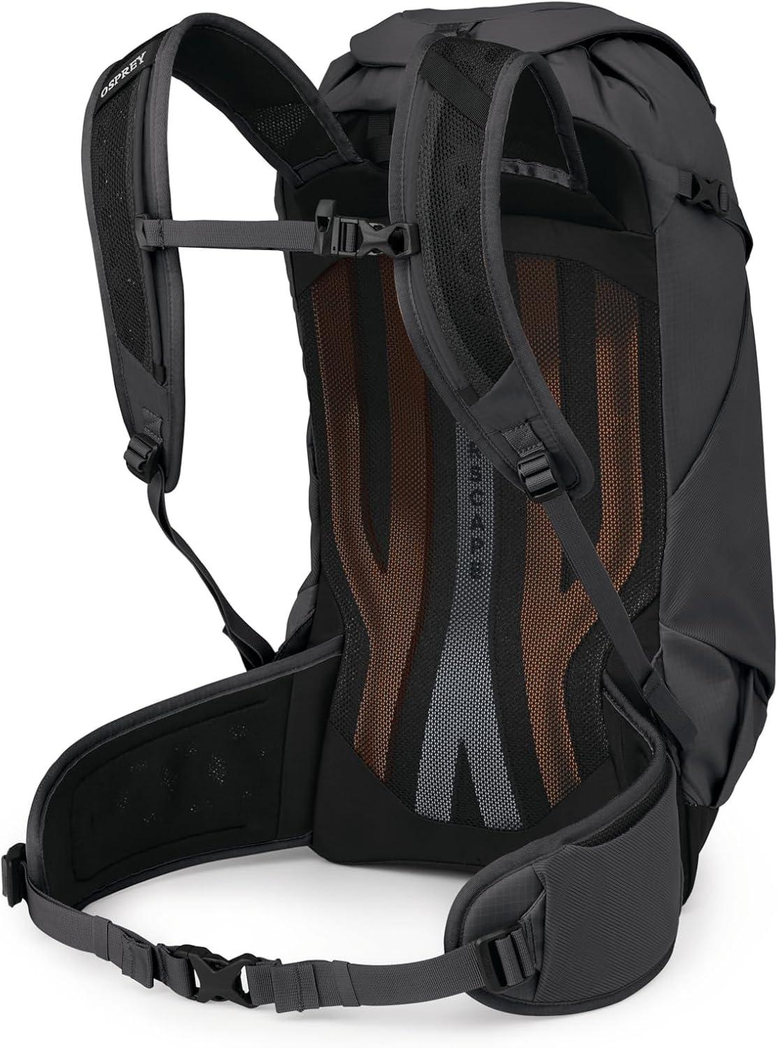 imageOsprey Sportlite 22L Lightweight Hiking Backpack for Men and Women Everyday Hiking Bag Travel Daypack Olive TanRaven Black