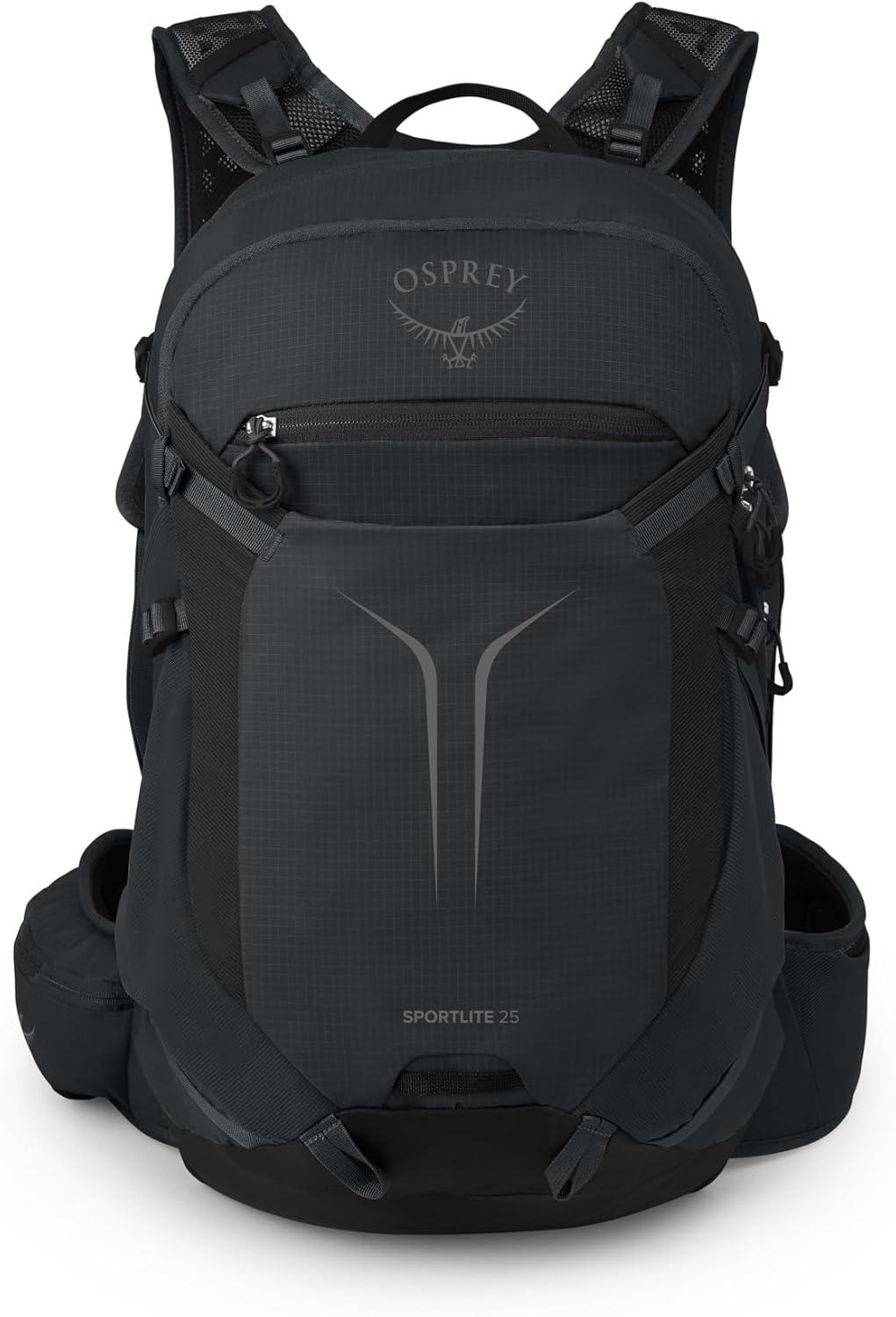 imageOsprey Sportlite 22L Lightweight Hiking Backpack for Men and Women Everyday Hiking Bag Travel Daypack Olive TanRaven Black