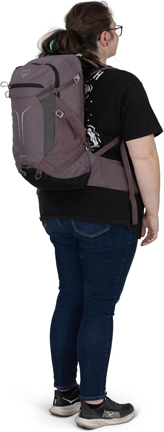 imageOsprey Sportlite 22L Lightweight Hiking Backpack for Men and Women Everyday Hiking Bag Travel Daypack Olive TanRaven Black