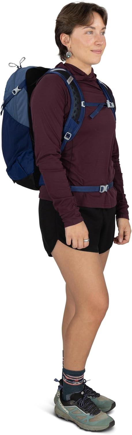 imageOsprey Sportlite 22L Lightweight Hiking Backpack for Men and Women Everyday Hiking Bag Travel Daypack Olive TanSerenity Blue