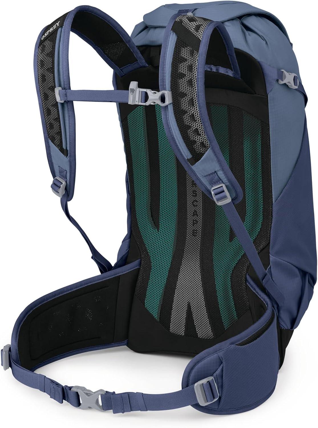 imageOsprey Sportlite 22L Lightweight Hiking Backpack for Men and Women Everyday Hiking Bag Travel Daypack Olive TanSerenity Blue