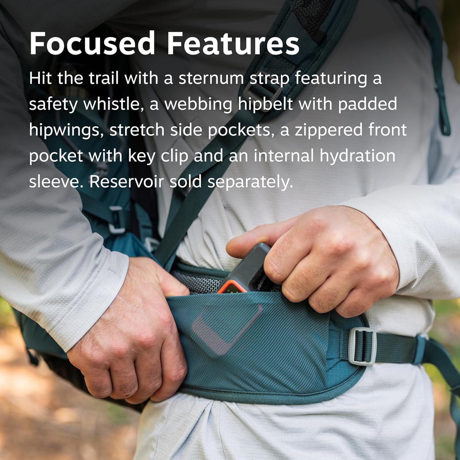 imageOsprey Sportlite 22L Lightweight Hiking Backpack for Men and Women Everyday Hiking Bag Travel Daypack Olive TanSerenity Blue