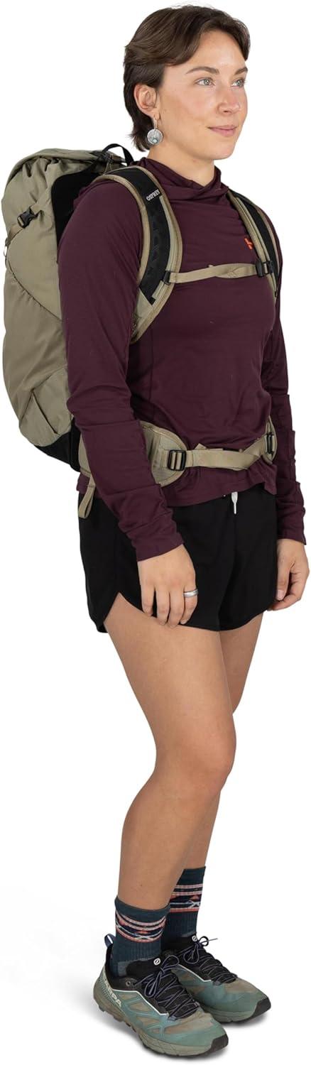 imageOsprey Sportlite 22L Lightweight Hiking Backpack for Men and Women Everyday Hiking Bag Travel Daypack Olive TanSerenity Blue