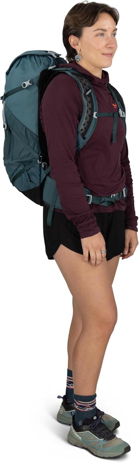 imageOsprey Sportlite 22L Lightweight Hiking Backpack for Men and Women Everyday Hiking Bag Travel Daypack Olive TanTorrent Blue