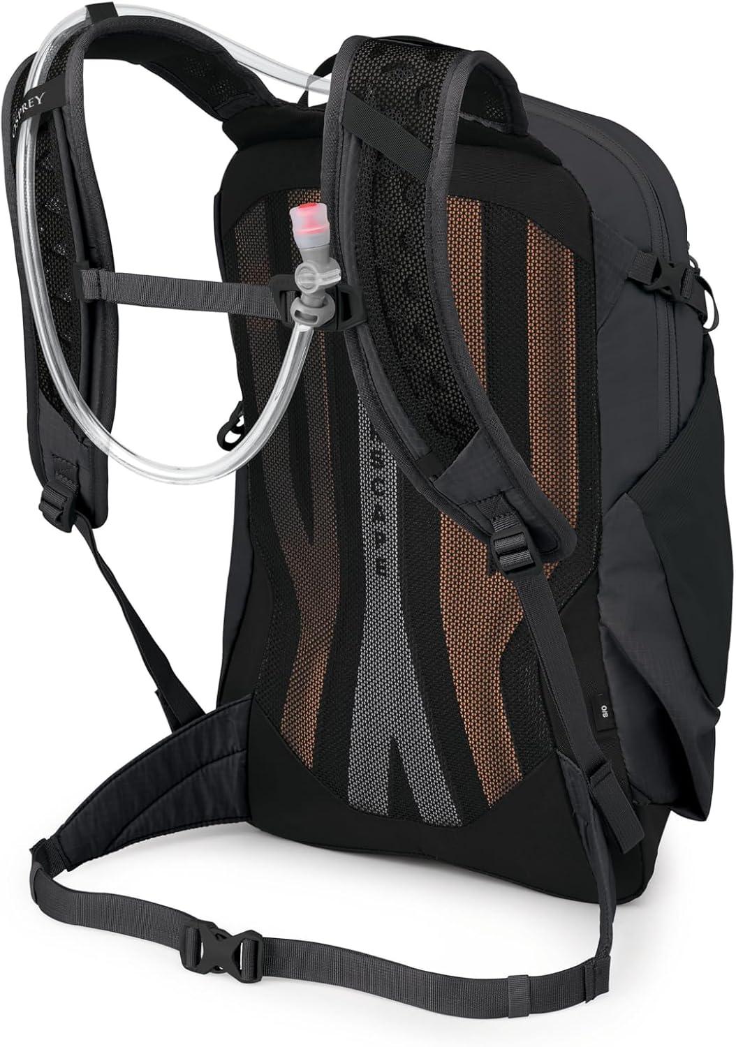 imageOsprey Sportlite Lightweight Hiking Backpack with Hydraulics Reservoir for Men amp Women Everyday Hydration Travel BagRaven Black