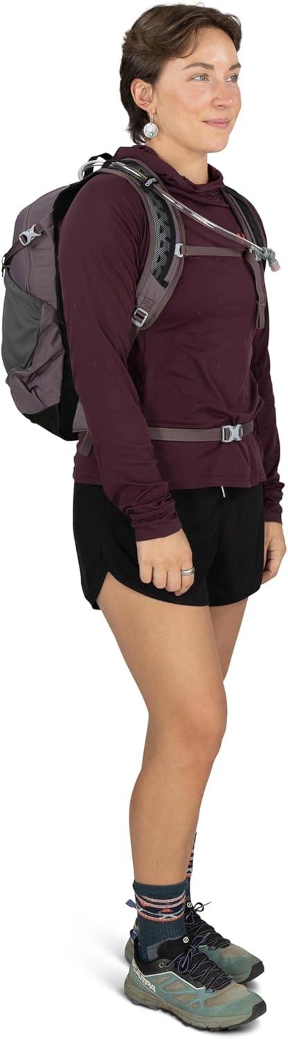 imageOsprey Sportlite Lightweight Hiking Backpack with Hydraulics Reservoir for Men amp Women Everyday Hydration Travel BagRaven Black