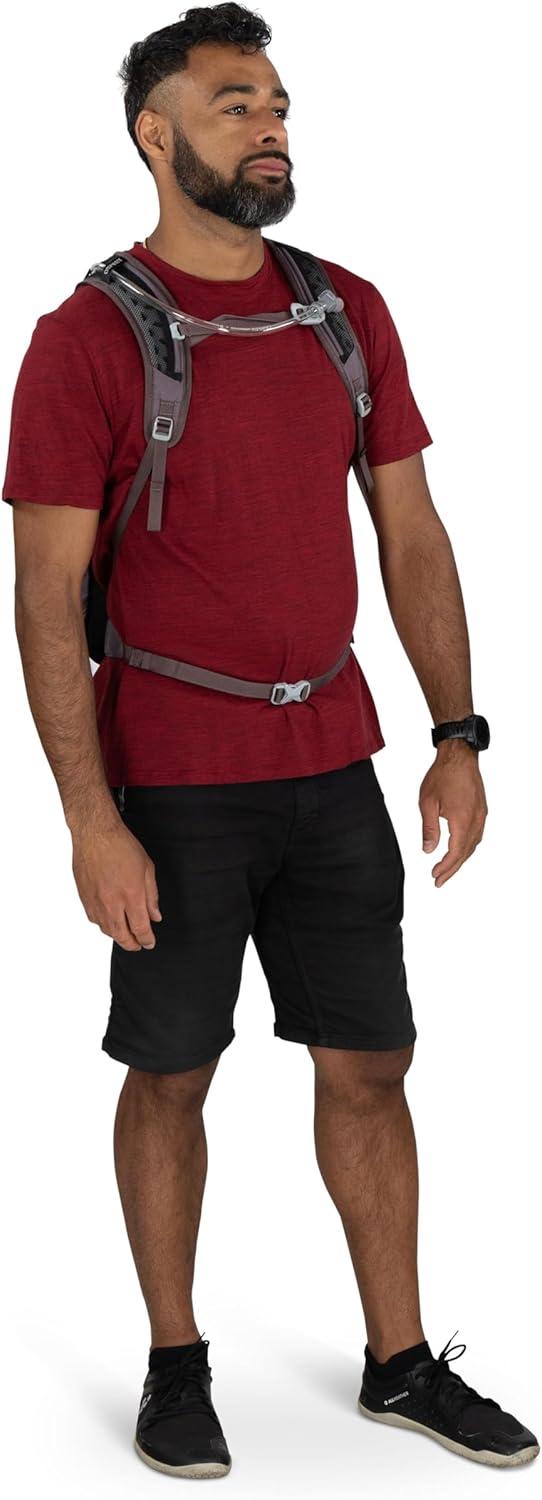 imageOsprey Sportlite Lightweight Hiking Backpack with Hydraulics Reservoir for Men amp Women Everyday Hydration Travel BagRaven Black