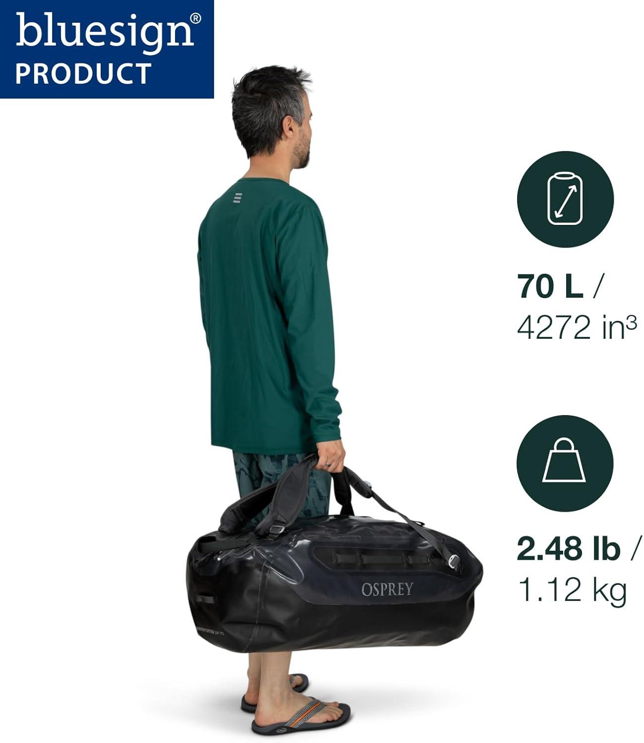 imageOsprey Transporter Waterproof 40L Duffel Bag Mars OrangeMars Orange