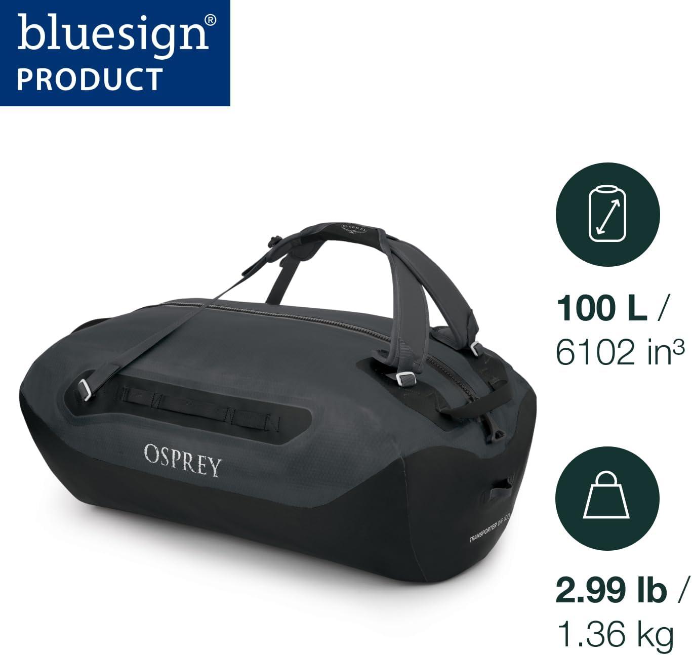 imageOsprey Transporter Waterproof 40L Duffel Bag Mars OrangeMars Orange