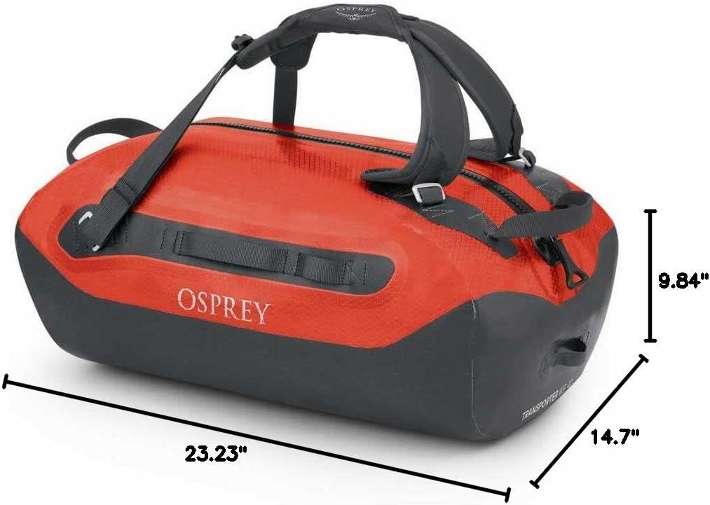 imageOsprey Transporter Waterproof 40L Duffel Bag Mars OrangeMars Orange