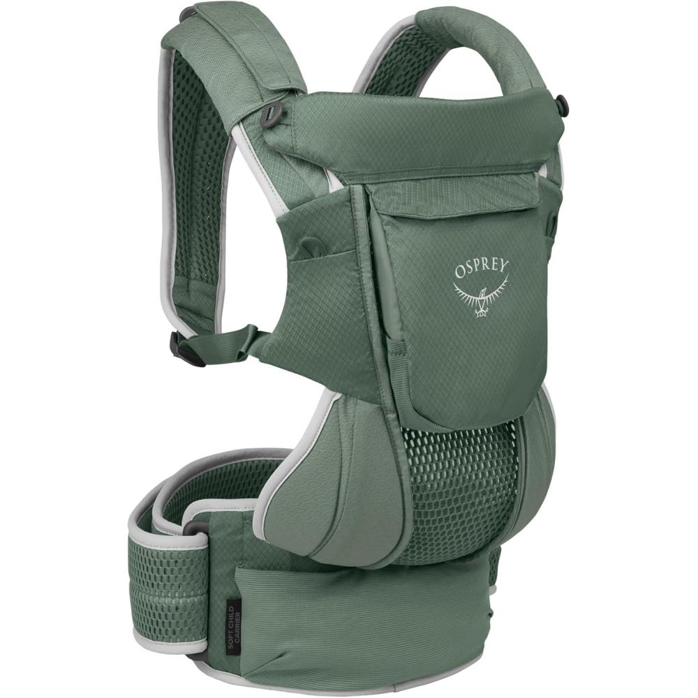 imageOsprey Poco Soft Convertible Baby Carrier for Newborns  Ergonomic Toddler SlingKoseret Green