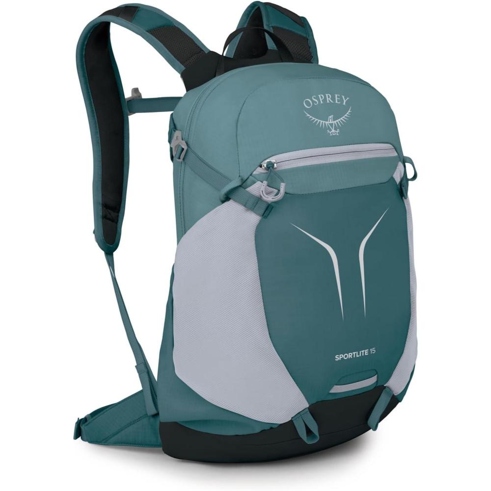 imageOsprey Sportlite 22L Lightweight Hiking Backpack for Men and Women Everyday Hiking Bag Travel Daypack Olive TanTorrent Blue