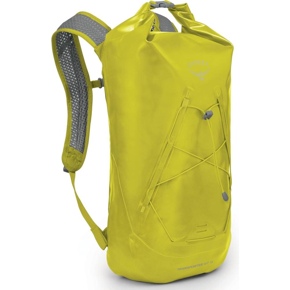 imageOsprey Transporter 30L Roll Top Waterproof Laptop Backpack BlackLemongrass Yellow