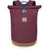 Osprey Arcane Roll Top Commuter Backpack, Stargazer Blue(Allium Red/Brindle Brown)