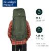 Osprey Kestrel 58L Men’s Backpacking Backpack – Hiking & Camping Bag with Waterproof Raincover, Moss Green, Small/Medium(Moss Green)