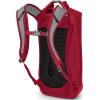 Osprey Transporter 30L Roll Top Waterproof Laptop Backpack, Black(Poinsetta Red)
