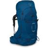 Osprey Aether 65L Men’s Backpacking Backpack, Black, S/M(Deep Water Blue)