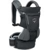 Osprey Poco Soft Convertible Baby Carrier for Newborns – Ergonomic Toddler Sling(Black)