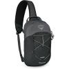 Osprey Quasar Shoulder Sling Bag – Everyday Crossbody Backpack with Laptop Sleeve, Bottle Pocket, & Phone Pocket, Phantom Grey Heather(Phantom Grey Heather)