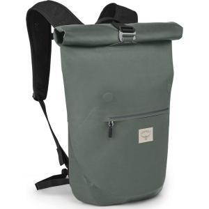 Osprey Arcane Roll Top 18L Waterproof Laptop Backpack, Acorn Red(Pine Leaf Green)