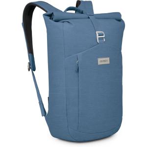 Osprey Arcane Roll Top Commuter Backpack, Stargazer Blue(Nirvana Blue Heather)