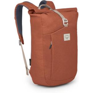 Osprey Arcane Roll Top Commuter Backpack, Stargazer Blue(Porcelain Orange Heather)