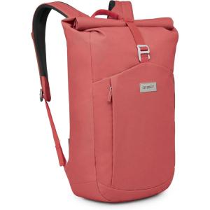 Osprey Arcane Roll Top Commuter Backpack, Stargazer Blue(Red Pampas Heather)