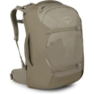 Osprey Fairview 55L Women’s Travel Backpack – Carry On Bag with Personal Item Sized Detachable Daypack, Sawdust-Olive Tan(Sawdust Olive Tan)