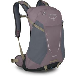 Osprey Hikelite 18L Durable Hiking Backpack – Travel Daypack with Rain Cover for Men and Women, Olive Tan(Graphite Purple)