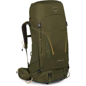 Osprey Kestrel 58L Men’s Backpacking Backpack – Hiking & Camping Bag with Waterproof Raincover, Moss Green, Small/Medium(Moss Green)