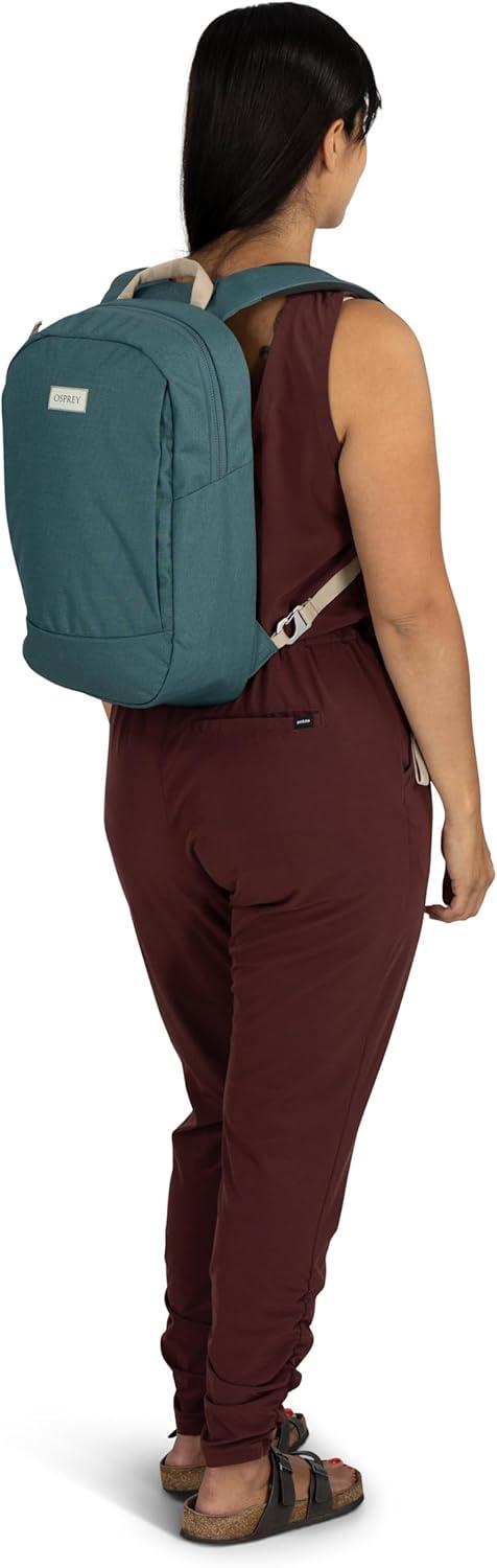 imageOsprey Arcane Small Day Commuter Backpack Lightweight Everyday Bag with Laptop Sleeve Nirvana Blue HeatherBlack