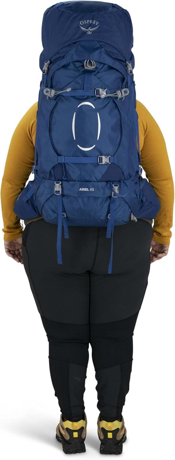 imageOsprey Ariel 65L Womens Backpacking Backpack Claret Red WXSSKoseret Green Extended Fit