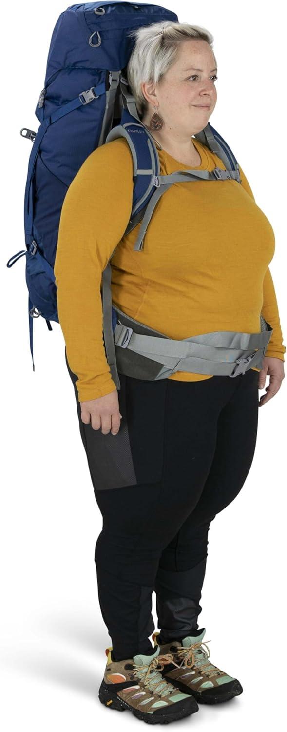 imageOsprey Ariel 65L Womens Backpacking Backpack Claret Red WXSSKoseret Green Extended Fit