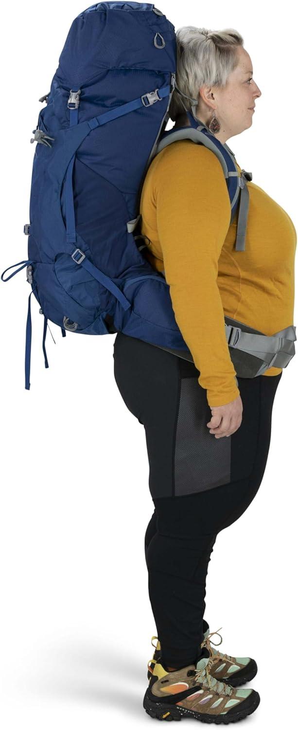 imageOsprey Ariel 65L Womens Backpacking Backpack Claret Red WXSSKoseret Green Extended Fit