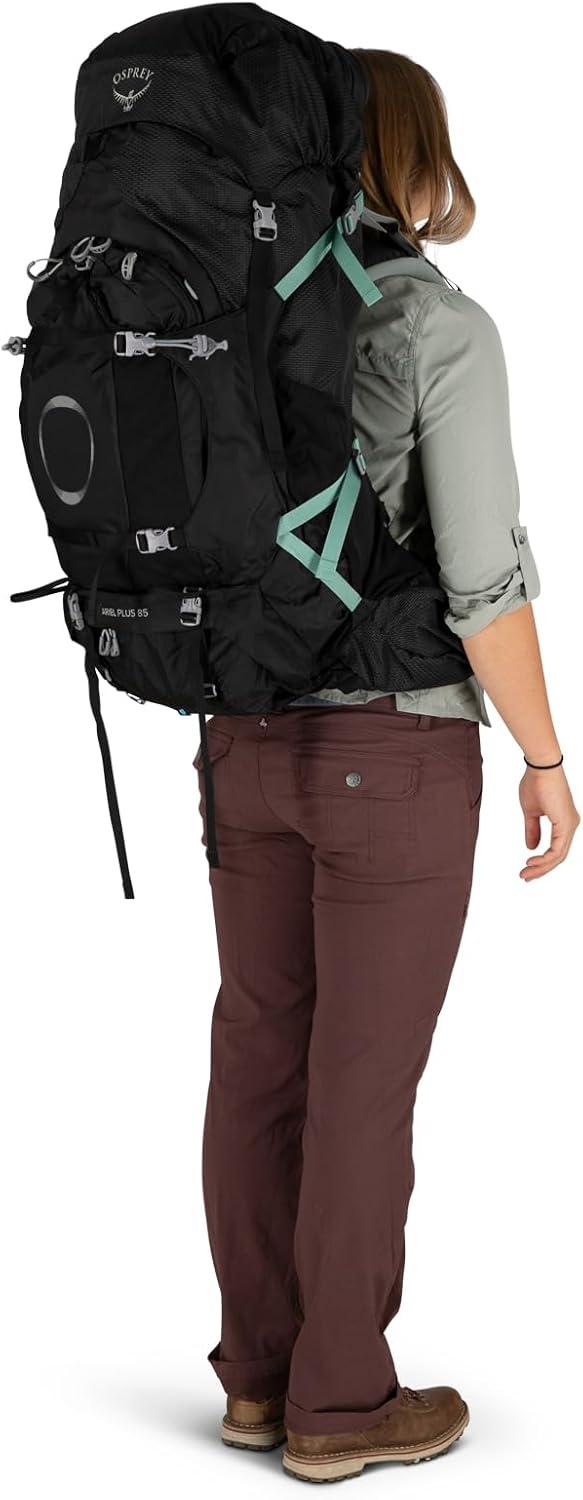 imageOsprey Ariel Plus 85 Womens Backpacking PackBlack