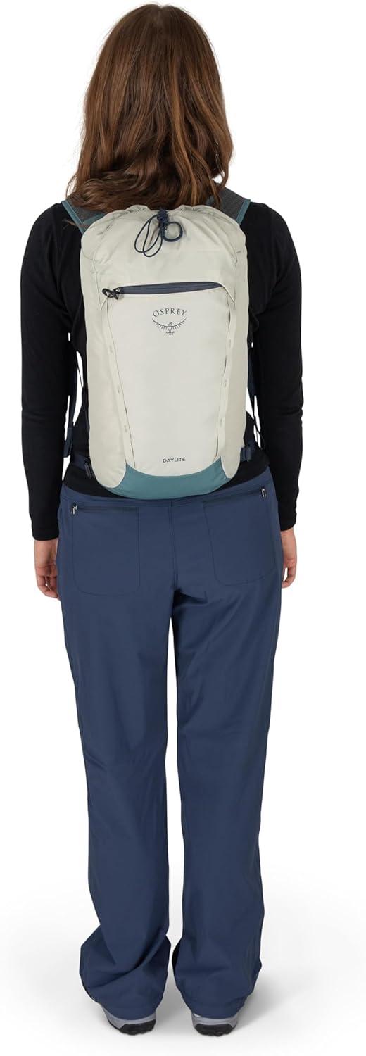 imageOsprey Daylite Cinch Backpack Lightweight Travel Bag for Hikes Festivals and Everyday Fuzzy Window PrintTorrent BlueMoody Burgundy