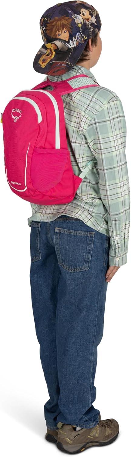 imageOsprey Daylite Jr Kids Commuter Backpack Everyday Hiking Backpack for Boys and Girls Lightweight Travel Bag Frost MoonHotspot PinkFrosty Mint