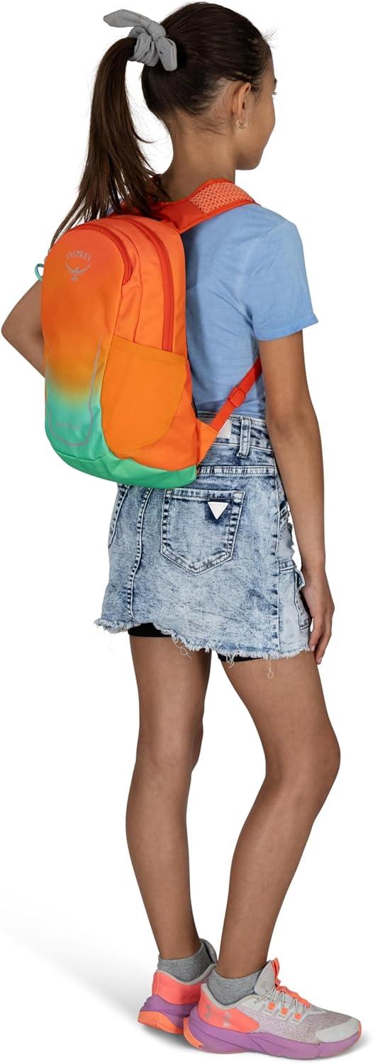 imageOsprey Daylite Jr Kids Commuter Backpack Everyday Hiking Backpack for Boys and Girls Lightweight Travel Bag Frost MoonSunshine