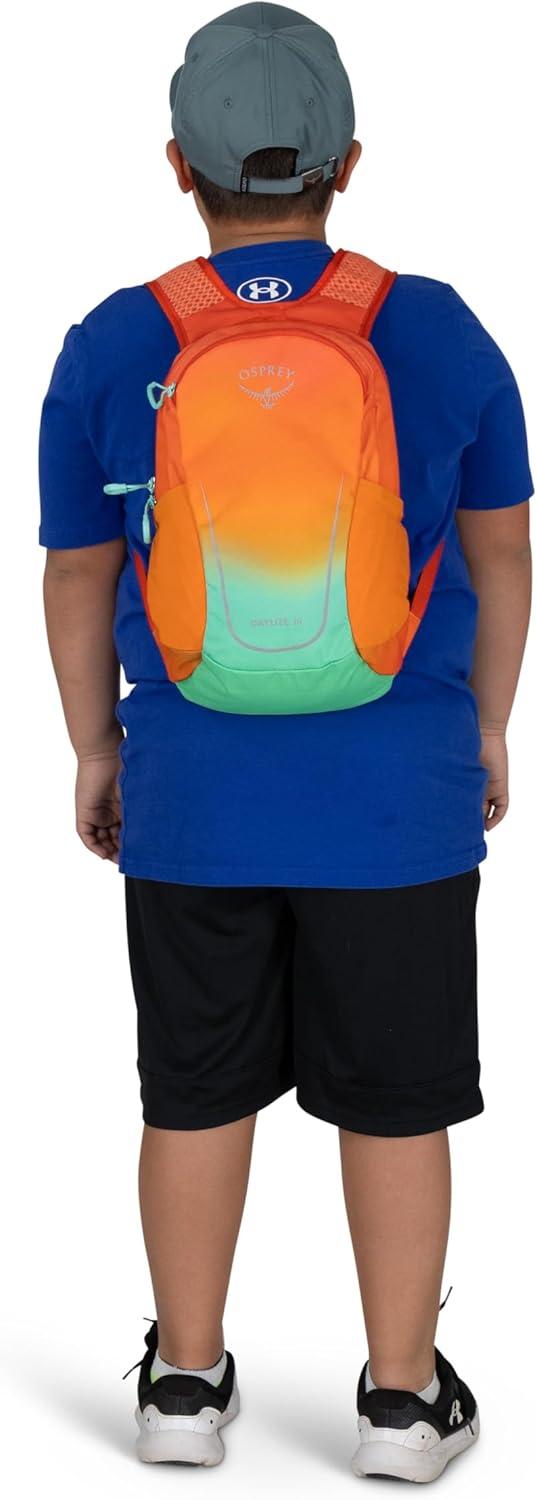 imageOsprey Daylite Jr Kids Commuter Backpack Everyday Hiking Backpack for Boys and Girls Lightweight Travel Bag Frost MoonSunshine